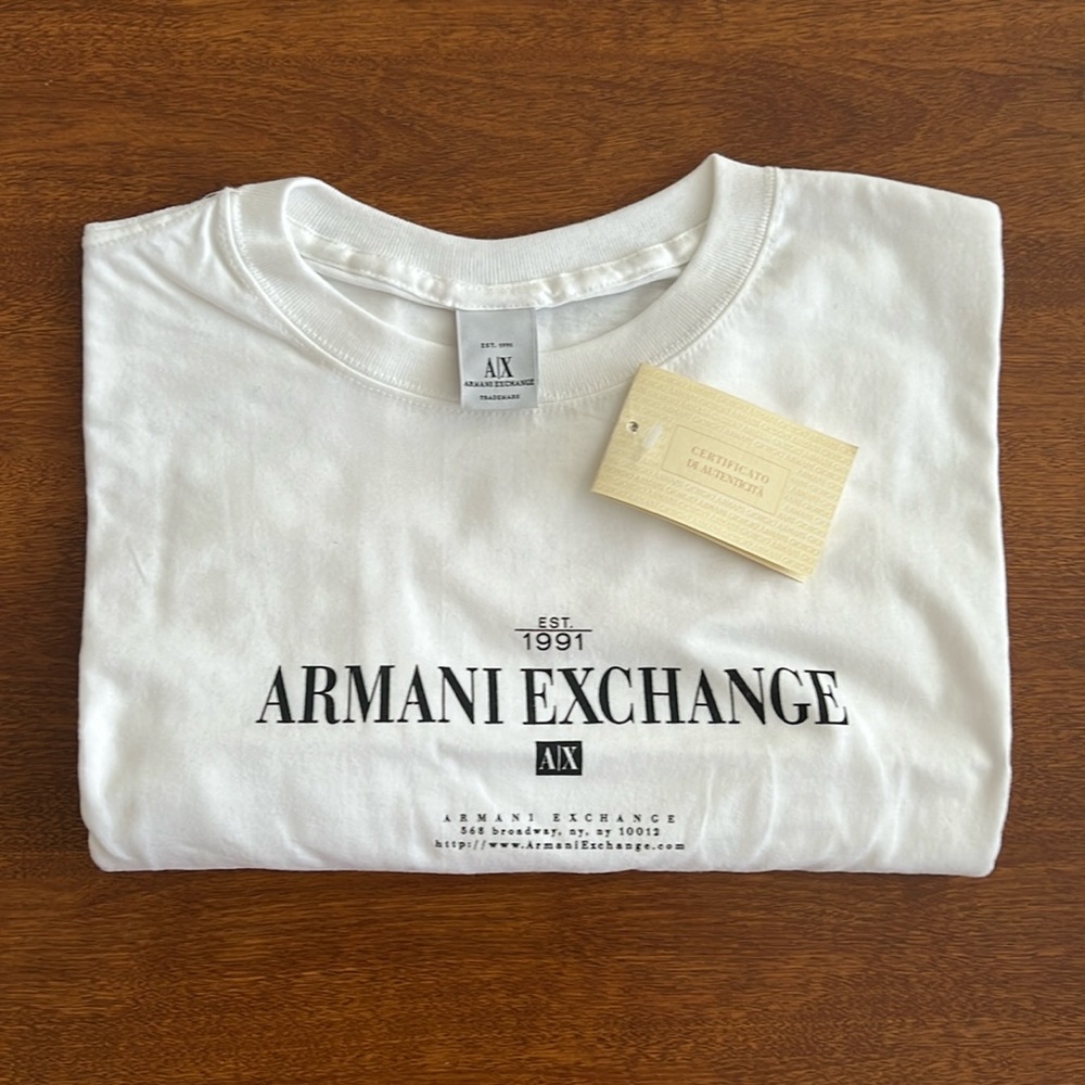 Vintage Armani Exchange T-shirt, Size XL